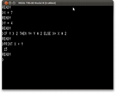 TRS-80, primeira pergunta